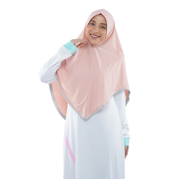 Energetic Elite Dusty Pink Midi (Sport Hijab)