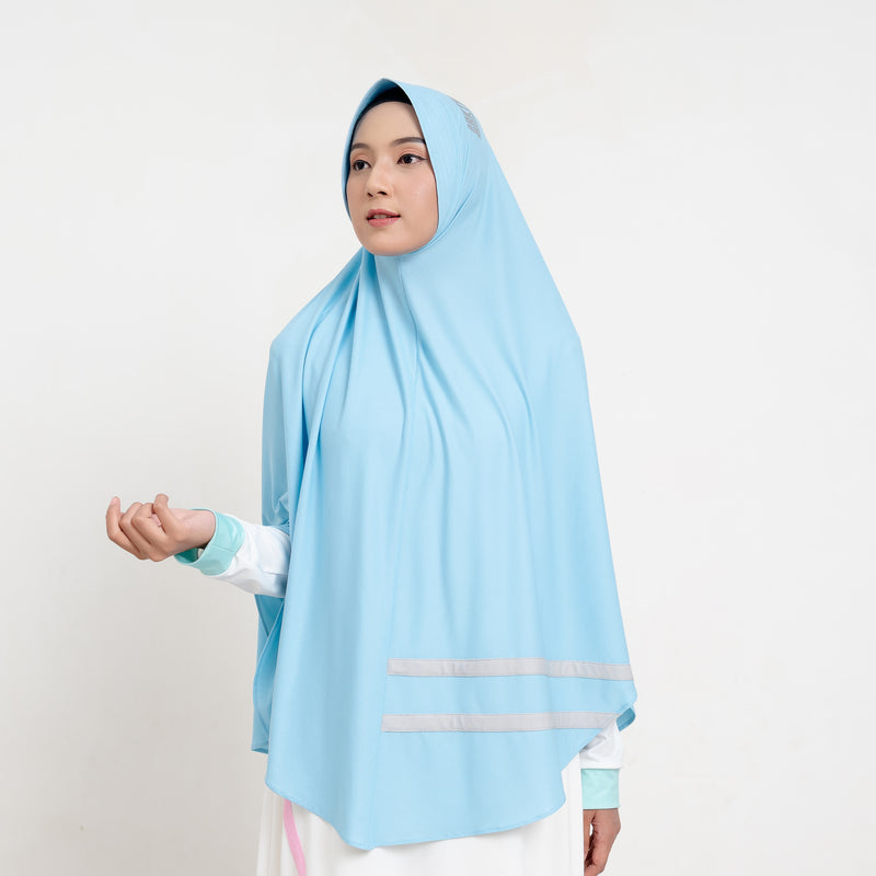 Cool Dynamic Supermaxi Sky Blue (Sport Hijab)