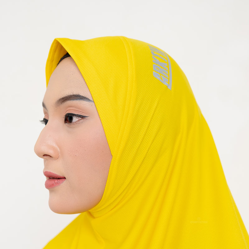 Mono Dynamic Supermaxi Vibrant Yellow (Sport Hijab)