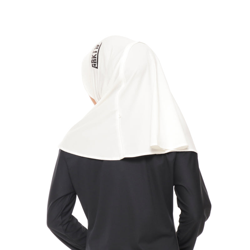 Running Hijab White (Sport Hijab)