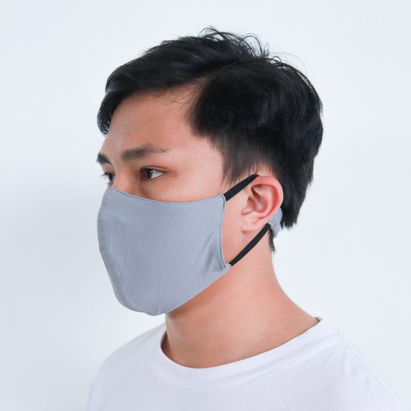 Flexible Sporty Mask Grey (Man)