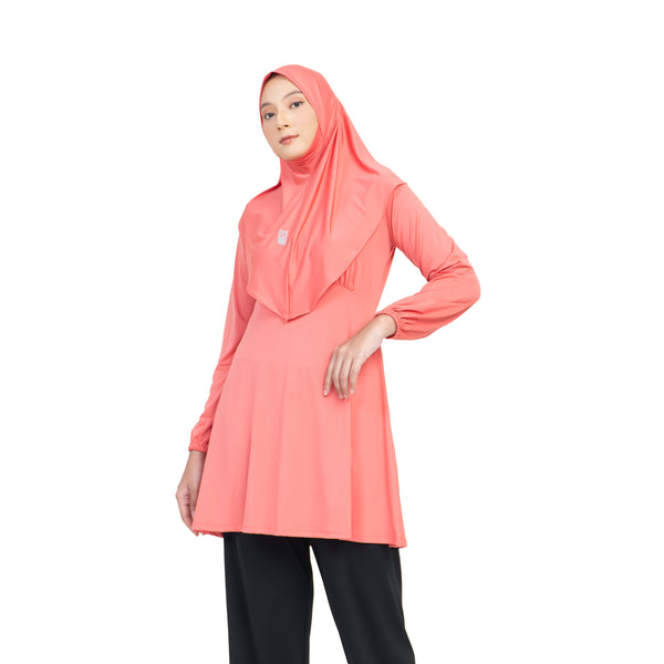 Daily Golf Essential Blossom Coral Tops