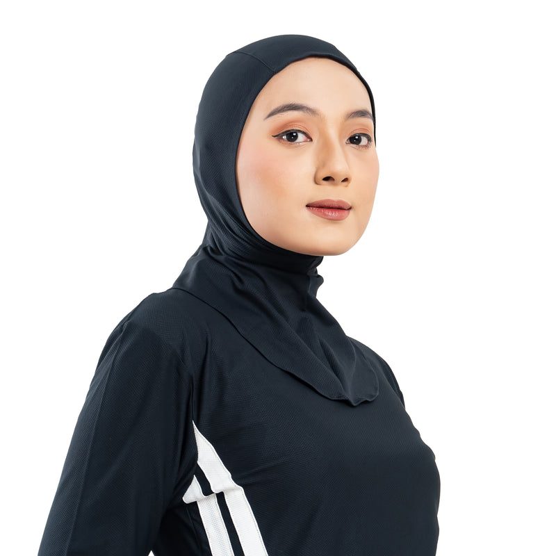 Power Dynamic Black (Sport Hijab)