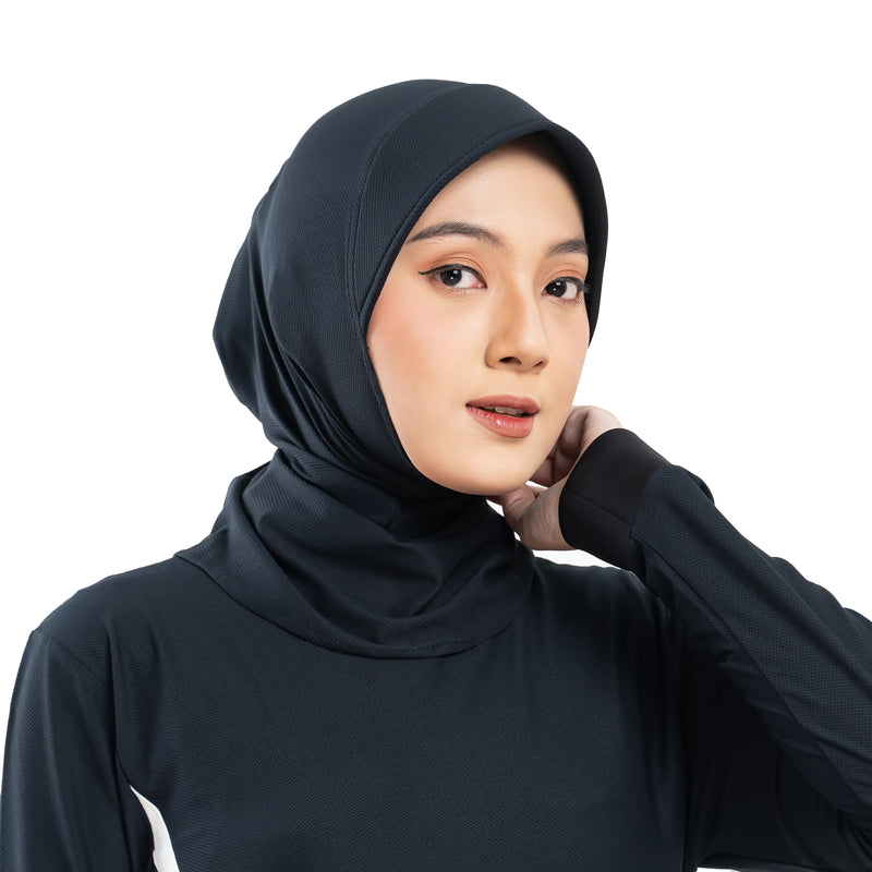 New Elegant Dynamic Black (Sport Hijab)