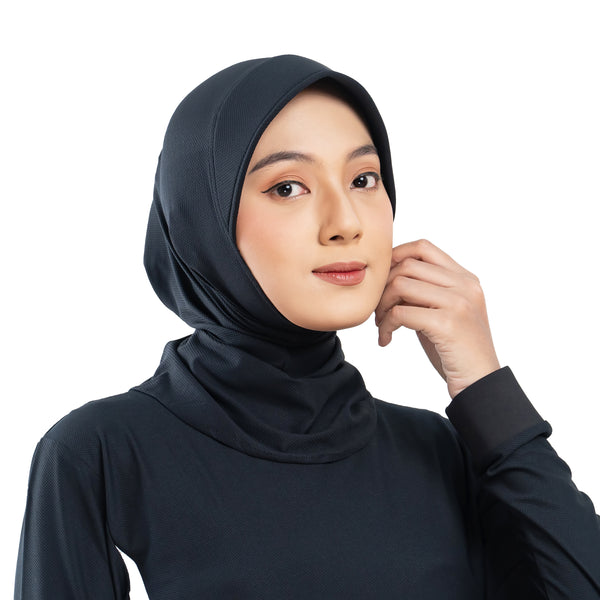 New Elegant Dynamic Black (Sport Hijab)