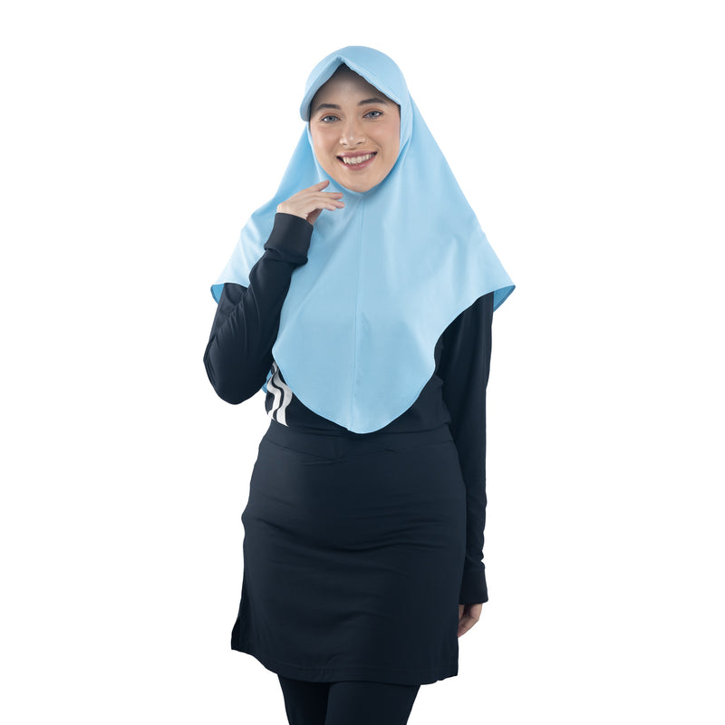 Cap Hijab Sky Blue (Sport Hijab)