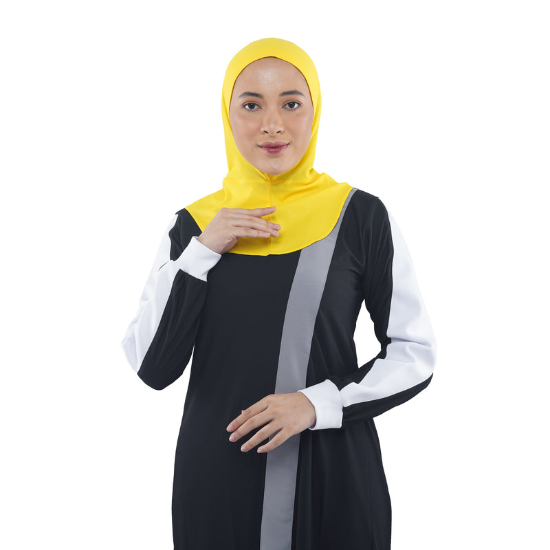 Flexy Dynamic Vibrant Yellow (Sport Hijab)