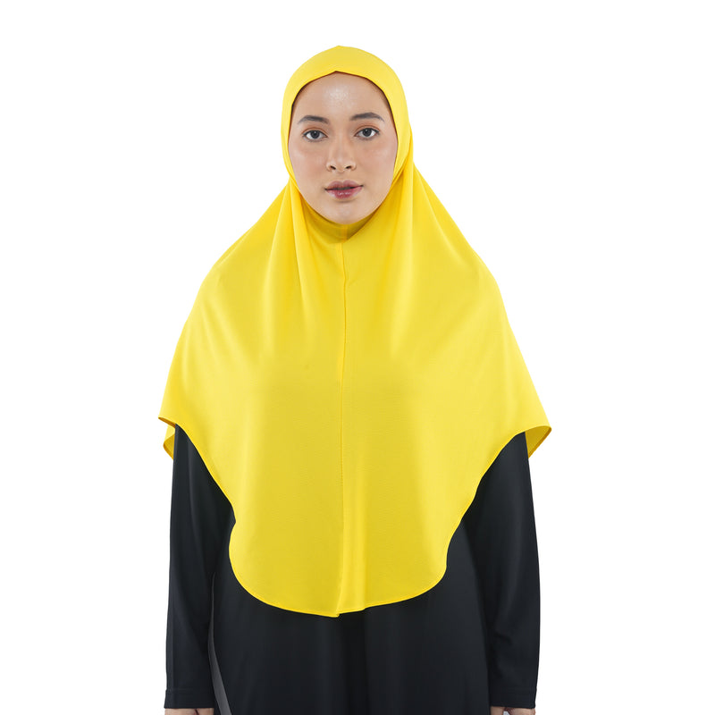 Mono Dynamic Vibrant Yellow Midi (Sport Hijab)