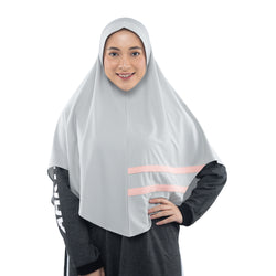 Cool Dynamic Willow Grey Midi - Sport Hijab