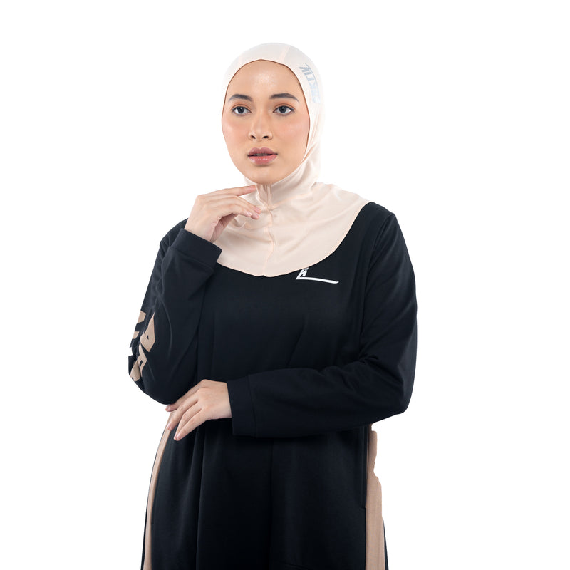 Power Dynamic Ivory Cream (Sport Hijab)