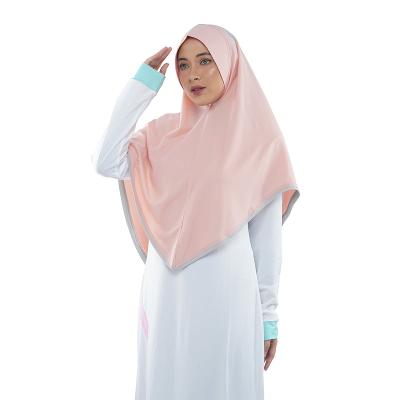 Energetic Elite Dusty Pink Midi (Sport Hijab)