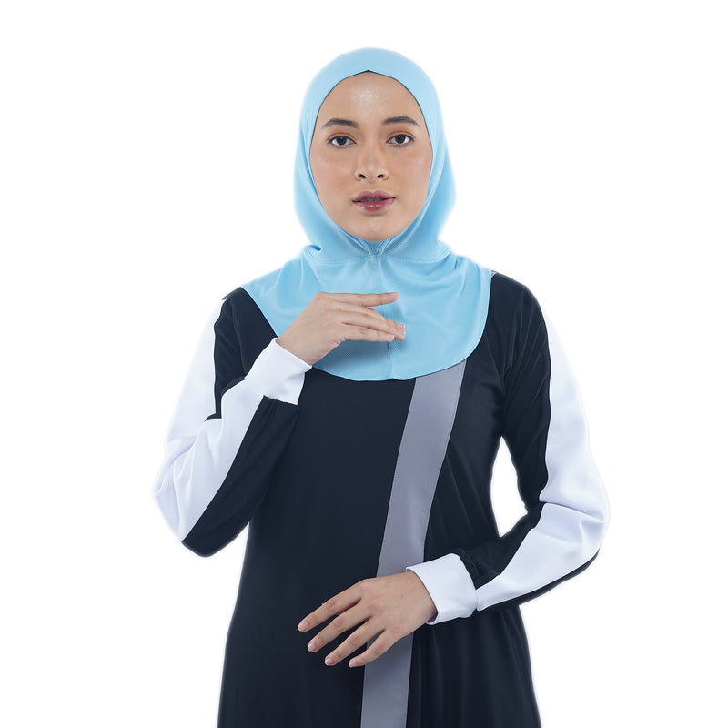 Flexy Dynamic Sky Blue (Sport Hijab)