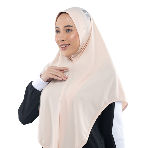 Pearl Agility Ivory Cream (Sport Hijab)