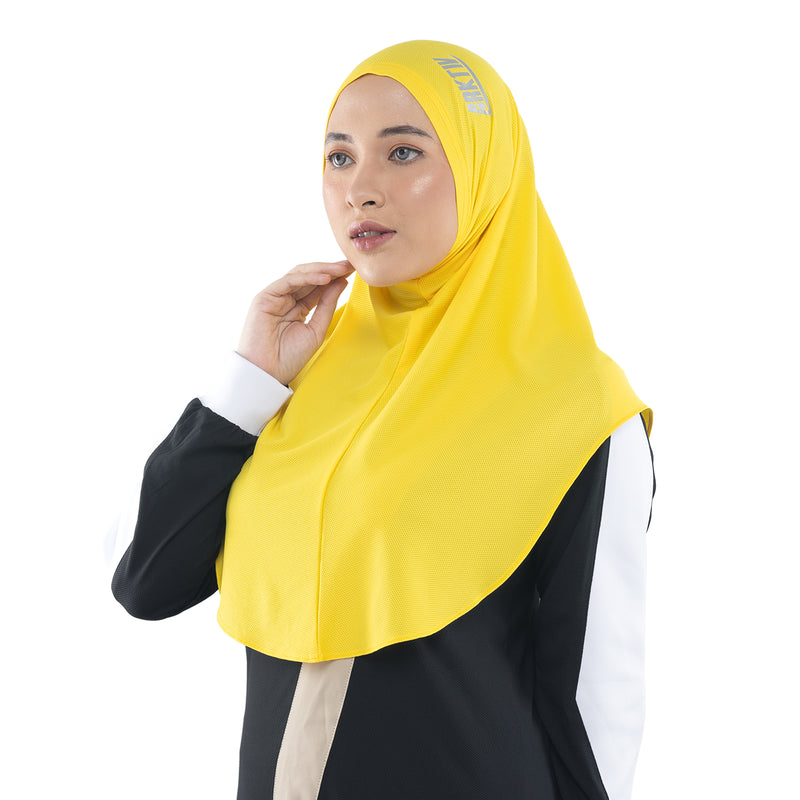 Perfect Hijab Vibrant Yellow (Sport Hijab)