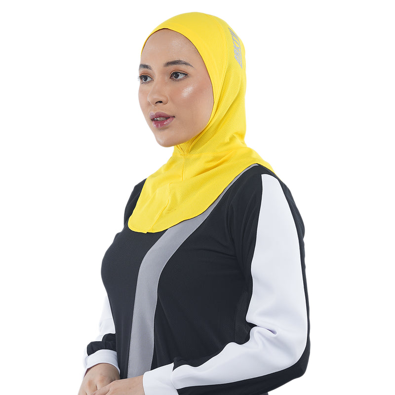 Flexy Dynamic Vibrant Yellow (Sport Hijab)