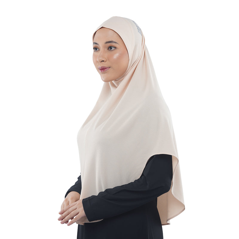 Mono Dynamic Ivory Cream Midi (Sport Hijab)
