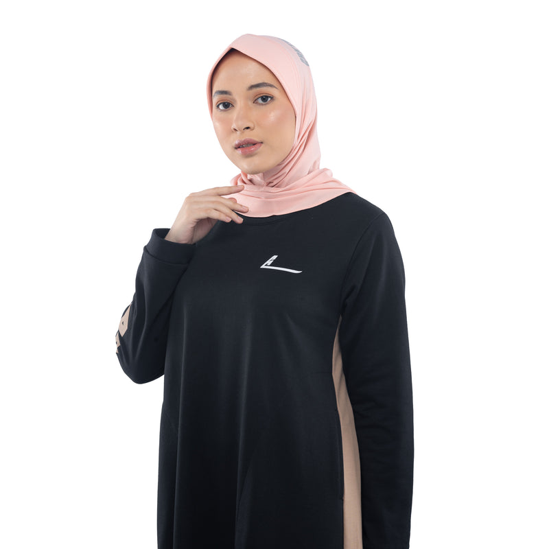 Elegant Dynamic Dusty Pink (Sport Hijab)
