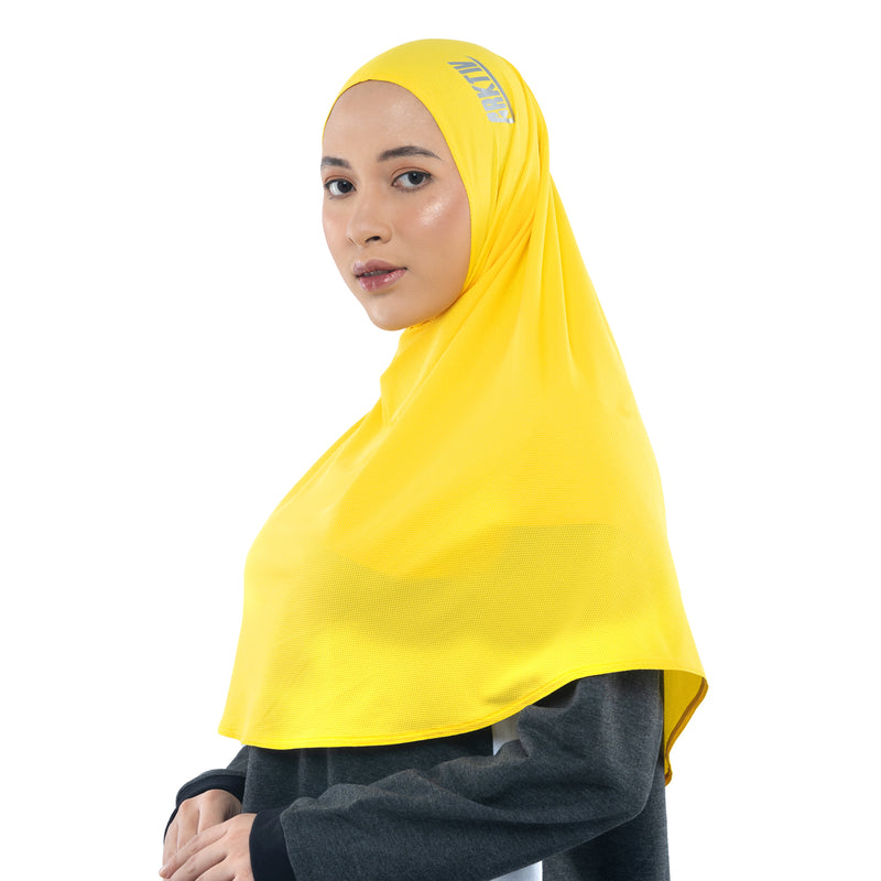 Foldable Vibrant Yellow (Sport Hijab)