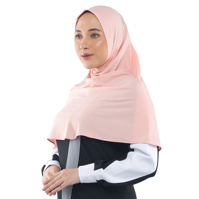 My Everything Cycling Hijab Dusty Pink (Sport Hijab)