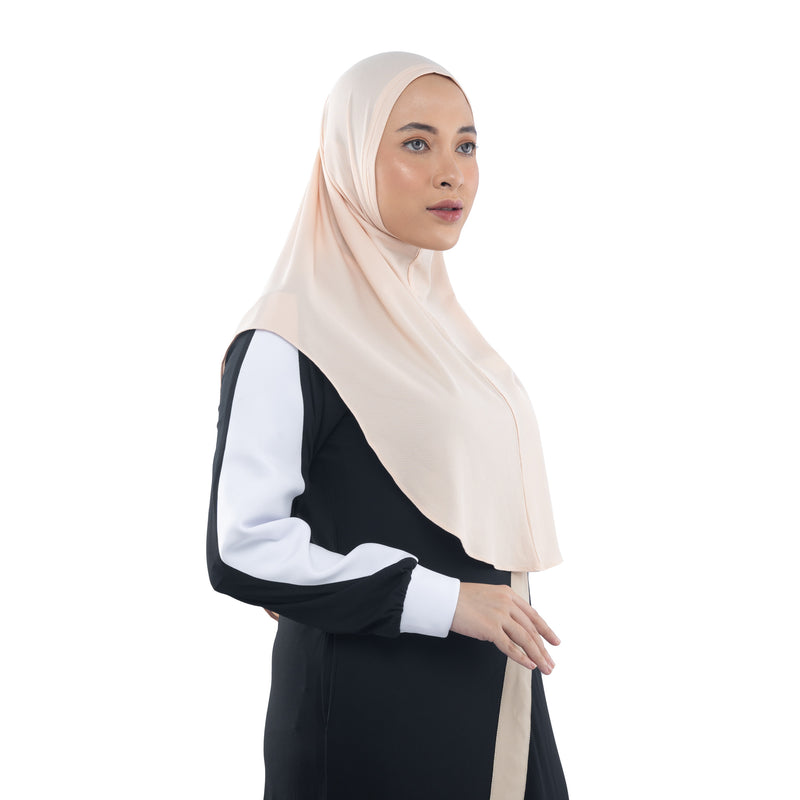 Perfect Hijab Ivory Cream (Sport Hijab)
