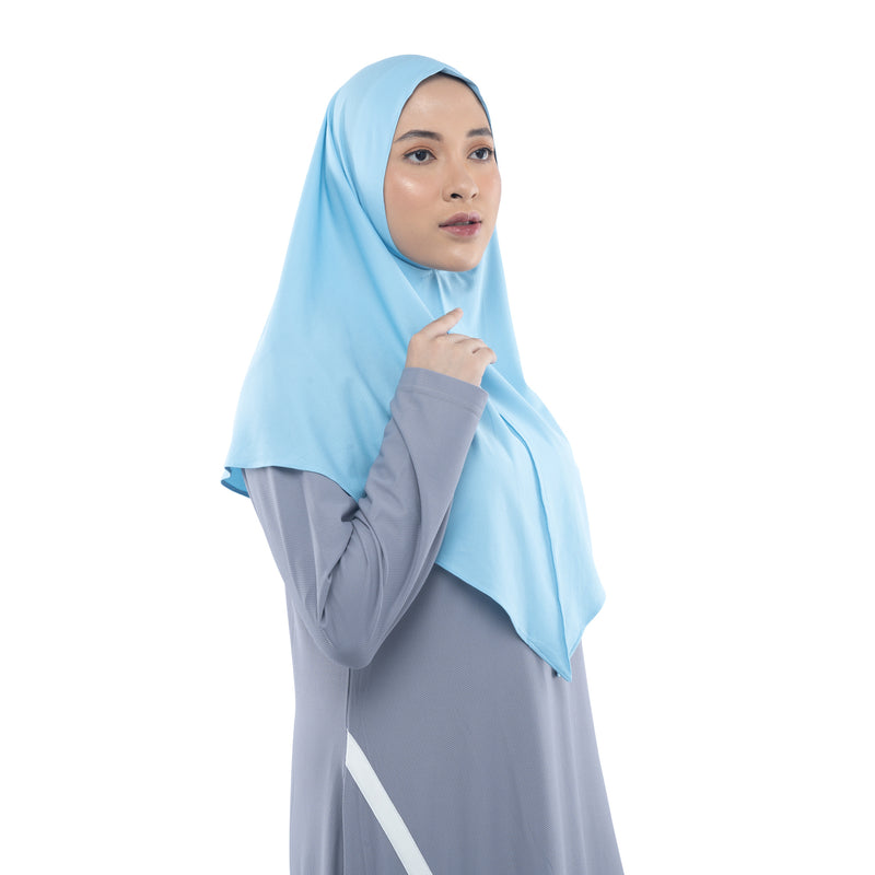 Pearl Dynamic Sky Blue (Sport Hijab)