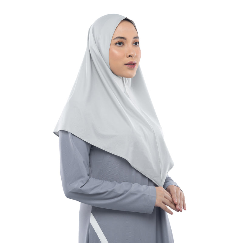 Pearl Dynamic Willow Grey (Sport Hijab)