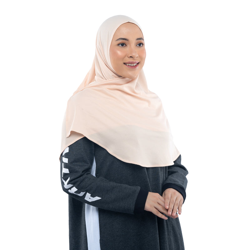 Foldable Ivory Cream (Sport Hijab)