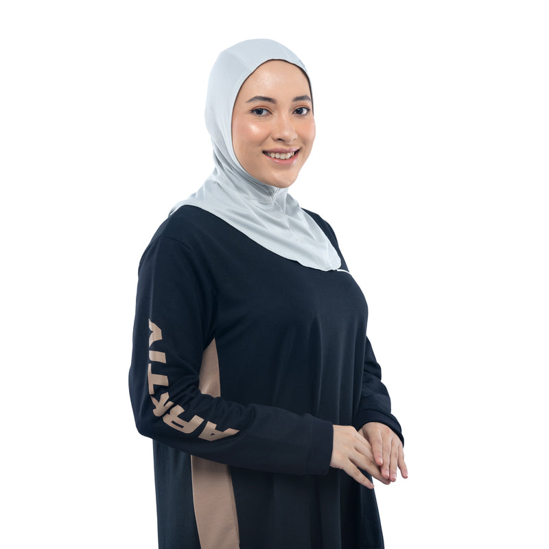 Power Dynamic Willow Grey (Sport Hijab)