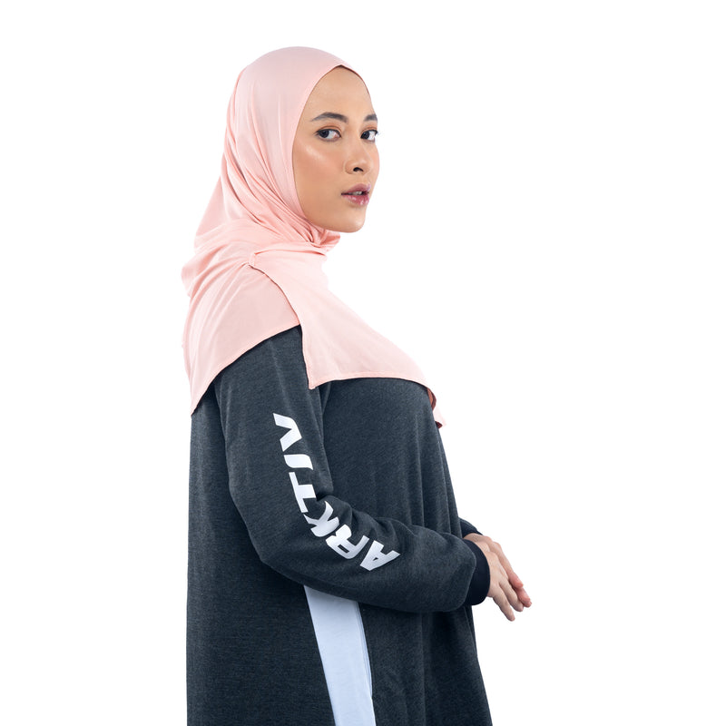 Foldable Dusty Pink (Sport Hijab)