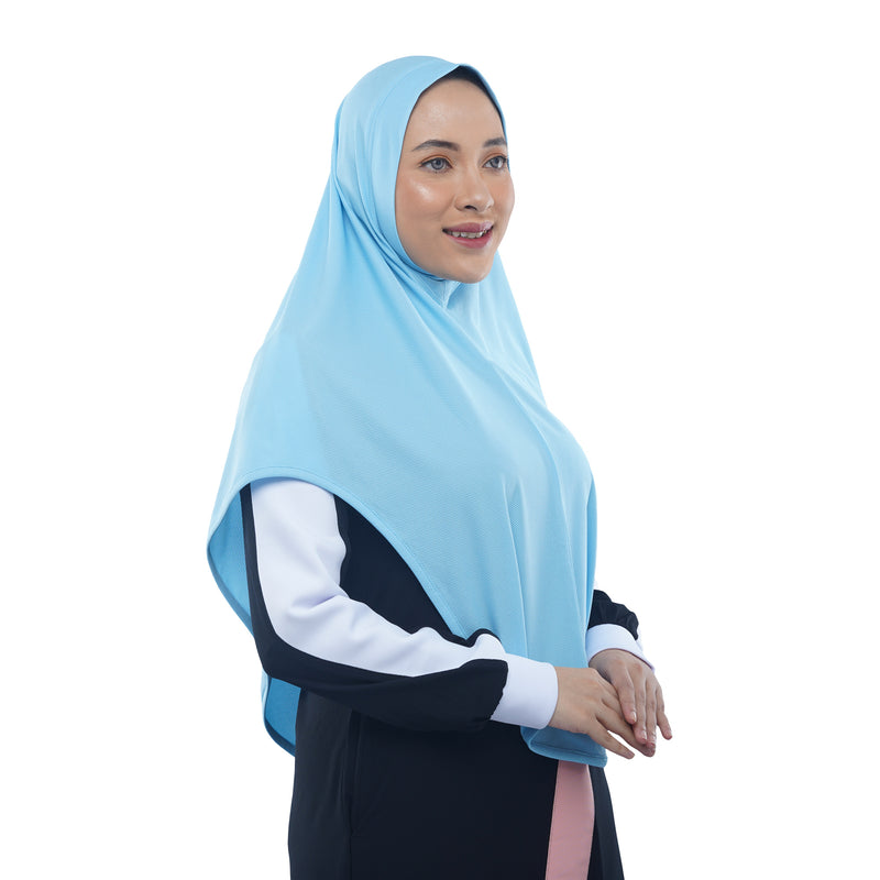Pearl Agility Sky Blue (Sport Hijab)