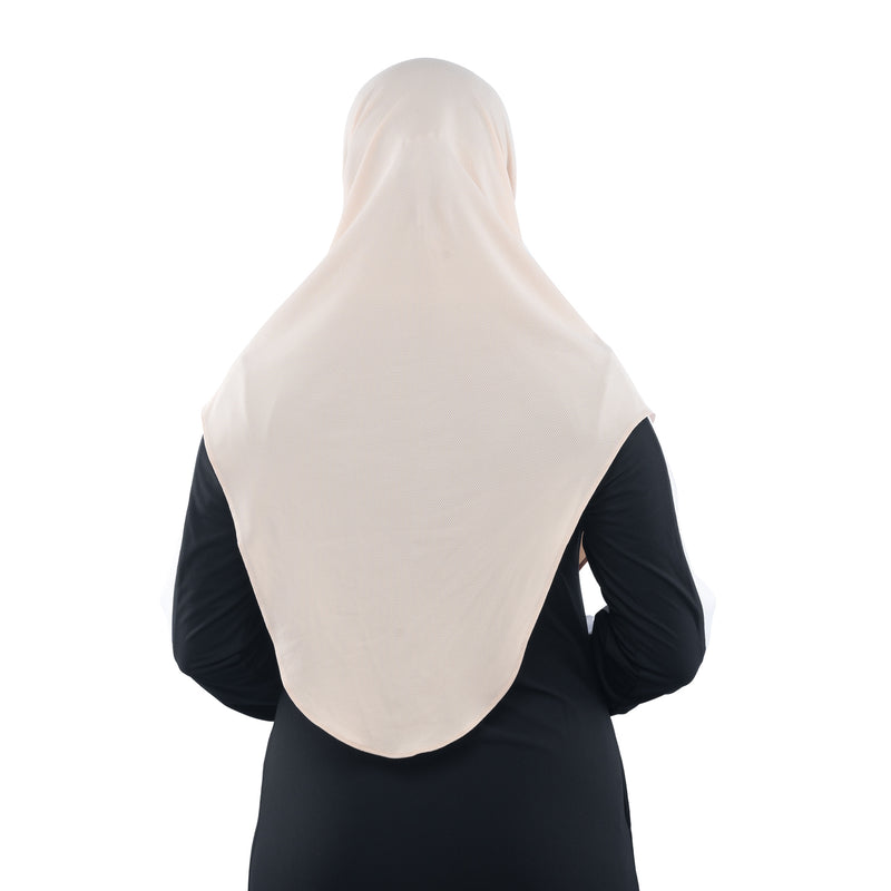 Perfect Hijab Ivory Cream (Sport Hijab)