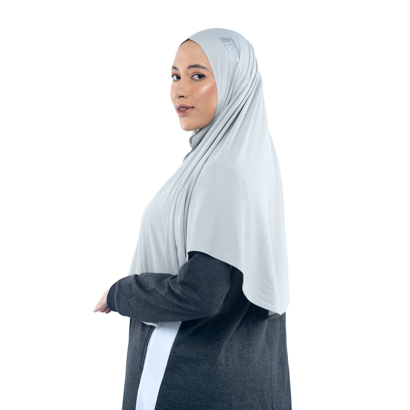Foldable Willow Grey (Sport Hijab)