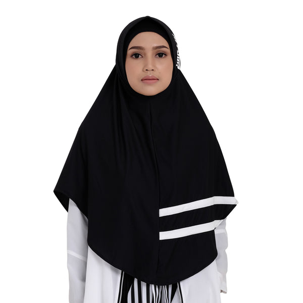 Cool Dynamic Black | Hijab Sport