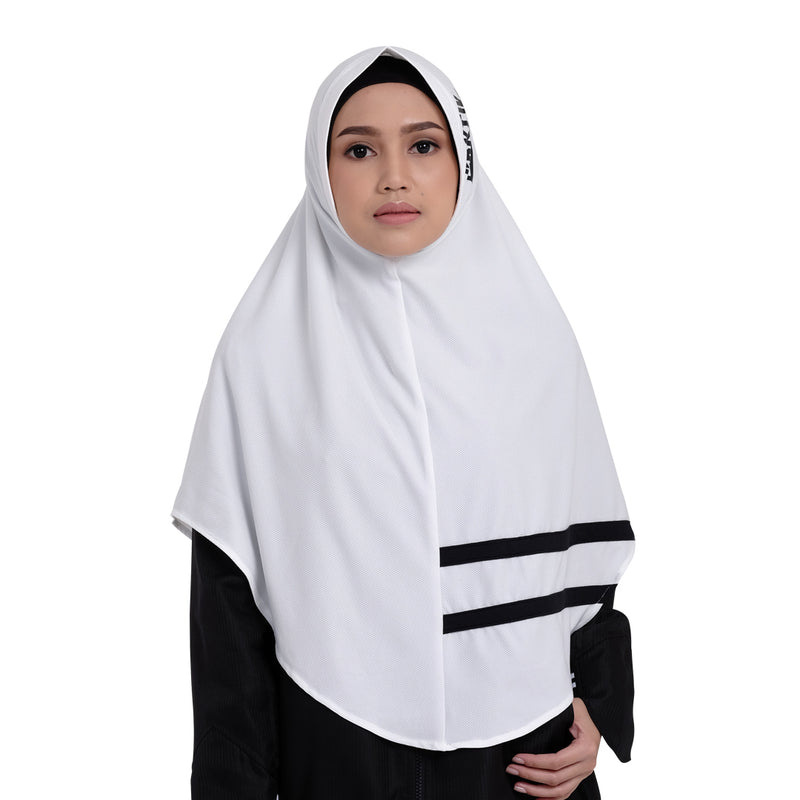 Cool Dynamic White | Hijab Sport