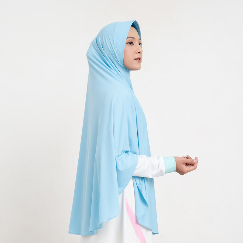 Cool Dynamic Supermaxi Sky Blue (Sport Hijab)