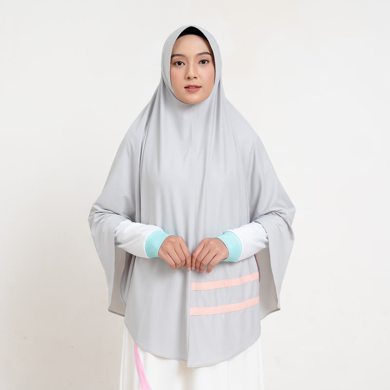 Cool Dynamic Supermaxi Willow Grey (Sport Hijab)