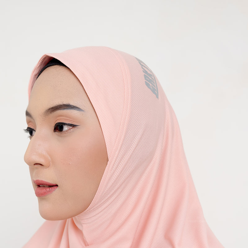 Mono Dynamic Supermaxi Dusty Pink (Sport Hijab)