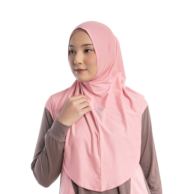 Manchaster Hijab Pink (Sport Hijab)