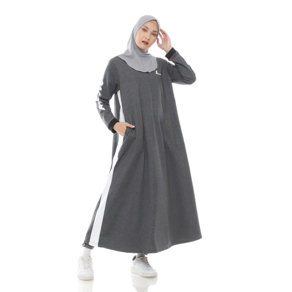 Relax Ummah Dress Grey