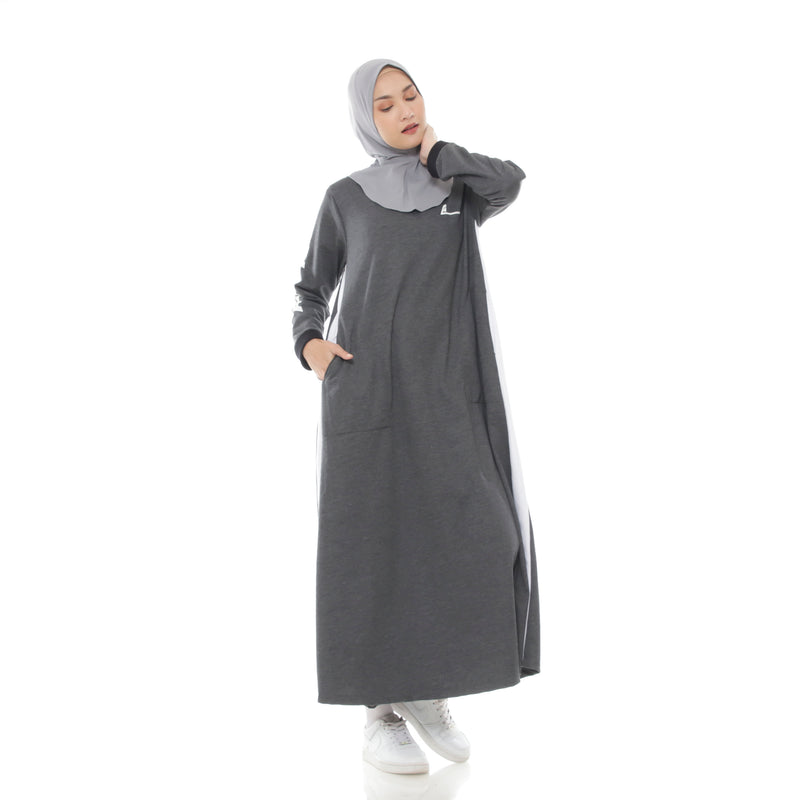 Relax Ummah Dress Grey