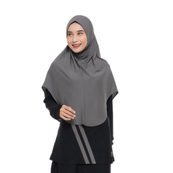 New Mono Dynamic Grey (Sport Hijab)