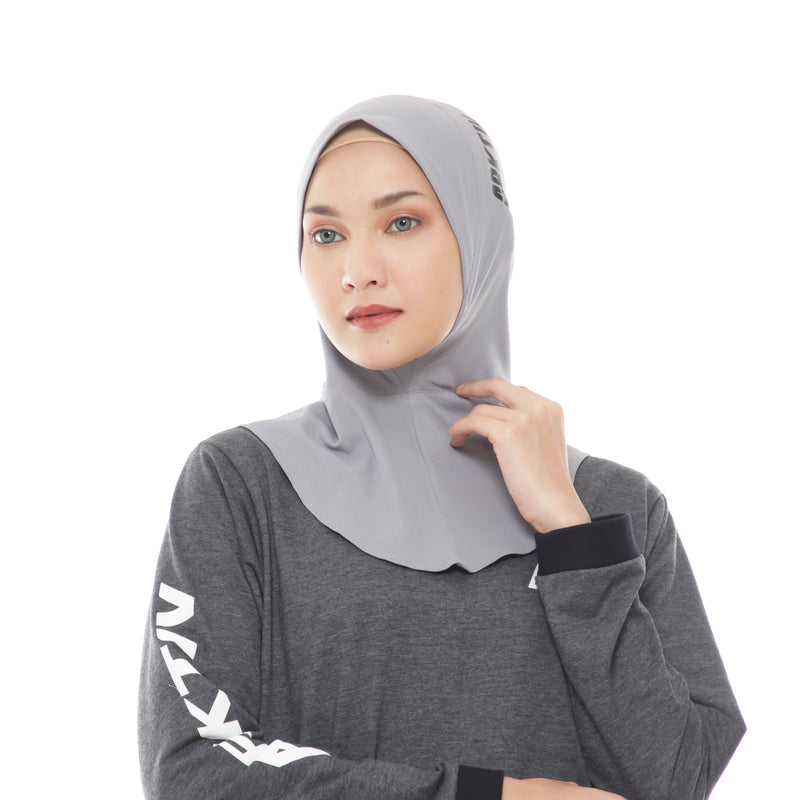 New Flexy Dynamic Light Grey (Sport Hijab)