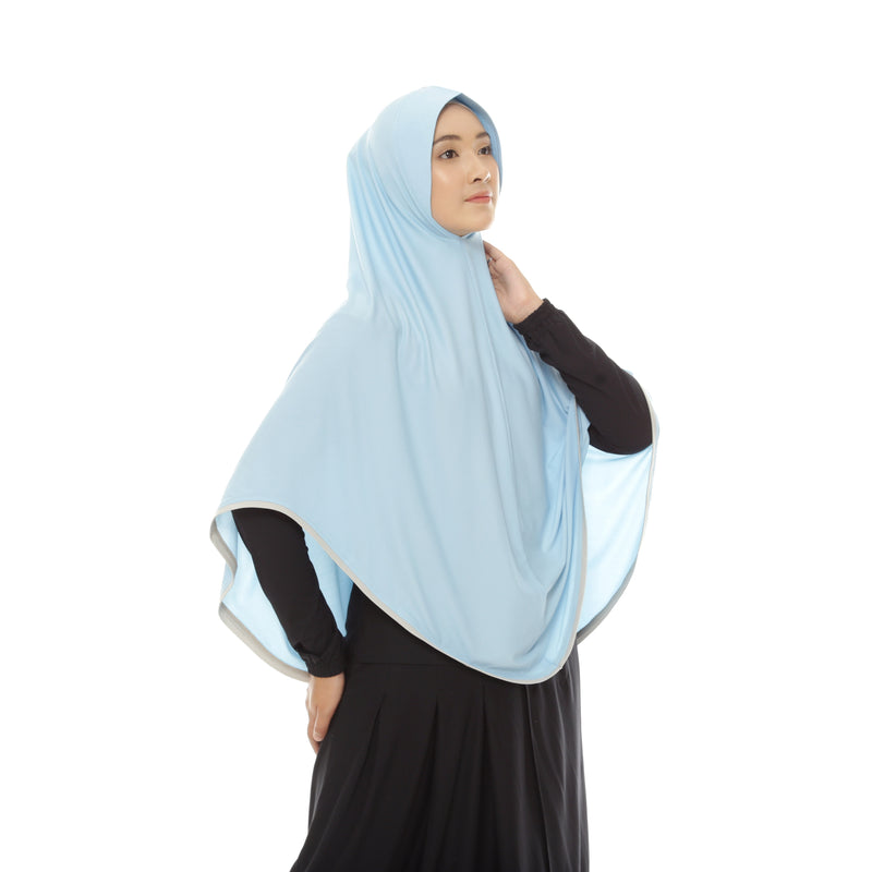 Energetic Elite Supermaxi Sky Blue (Sport Hijab)