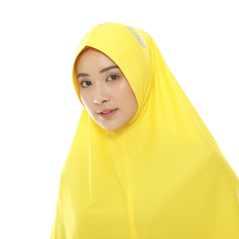Energetic Elite Supermaxi Vibrant Yellow (Sport Hijab)