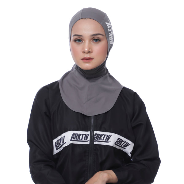 Power Dynamic Grey (Sport Hijab)