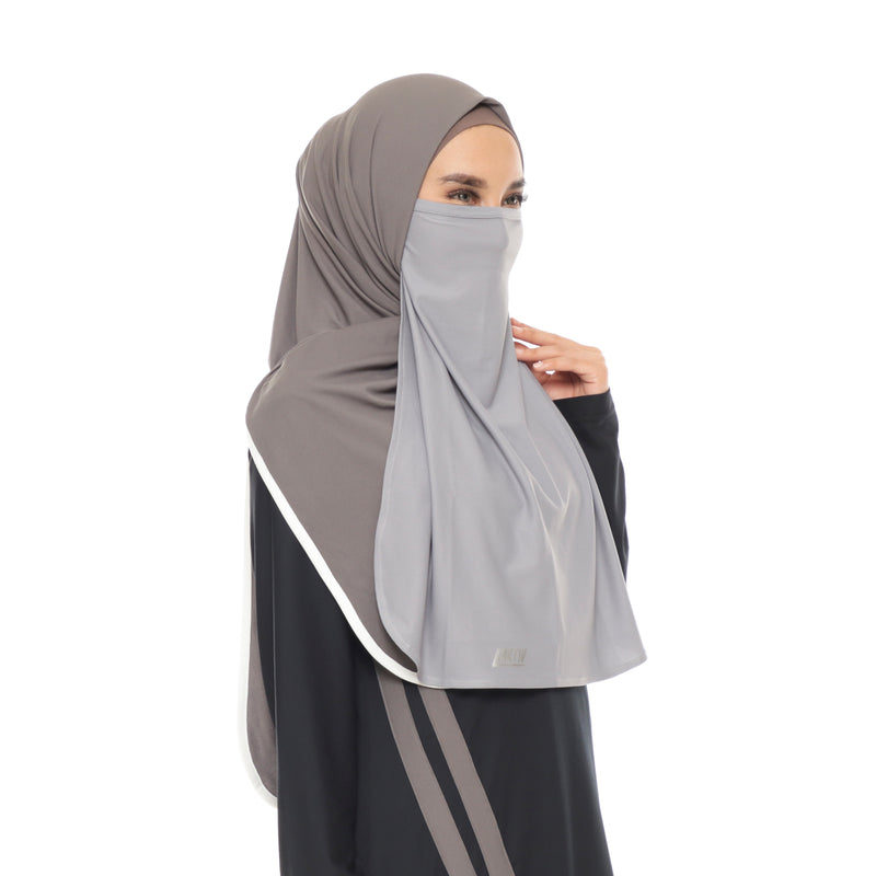Basic Niqab Grey