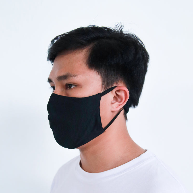 Flexible Sporty Mask Black (Man)